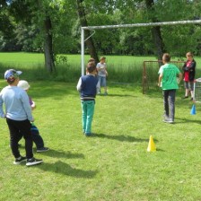 DEN DĚTÍ společne se ZŠ - šipkovaná,soutěže, předávání &quot;klíče od školy&quot;