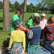 DEN DĚTÍ společne se ZŠ - šipkovaná,soutěže, předávání &quot;klíče od školy&quot;