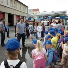 Exkurze u hasičů v Olomouci