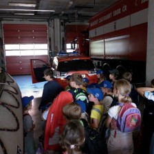 Exkurze u hasičů v Olomouci