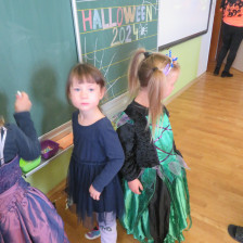 Halloweenská párty v ZŠ.