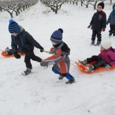 Jak si hrajeme na sněhu a se &quot;sněhem&quot;