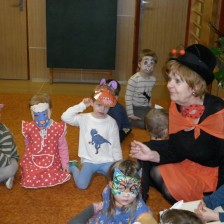 Maškarní rej ve třídě
