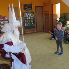 Mikuláš,anděl a čert v MŠ