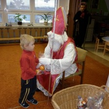 Mikuláš, čert a andělé v MŠ