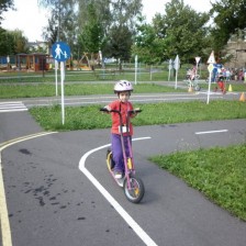 Na dopravním hřišti v Litovli