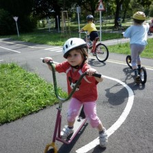 Na dopravním hřišti v Litovli