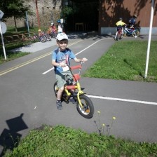 Na dopravním hřišti v Litovli