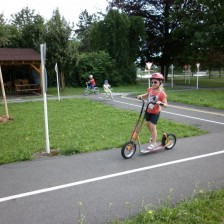 Na dopravním hřišti v Litovli