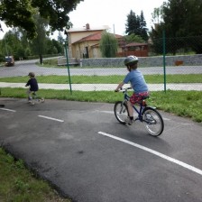 Na dopravním hřišti v Litovli
