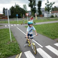 Na dopravním hřišti v Litovli