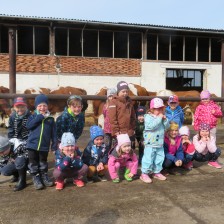 Návštěva na  &quot;Zlaté farmě&quot; ve Štětovicích.