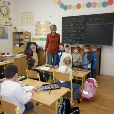Návštěva předškoláků v ZŠ Vilémov