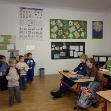 Návštěva předškoláků v ZŠ Vilémov