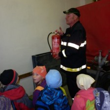 Návštěva u hasičů v Senici na Hané