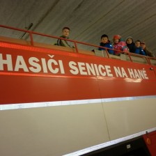 Návštěva u hasičů v Senici na Hané