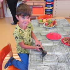 Pekli jsme ovocný štrůdl, navštívili jsme moštárnu