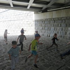 Plujeme na řece Moravě.