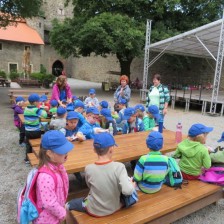 &quot;Princezna a princ Bajaja&quot; na hradě Helfštýn