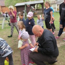Rozloučení s předškoláky, zahradní slavnost