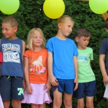 Rozloučení se školním rokem a pasování předškoláků na zahradě