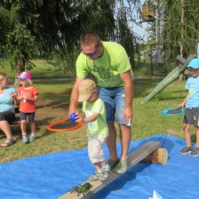 Rozloučení se školním rokem a pasování předškoláků na zahradě