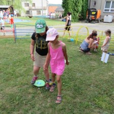 Rozloučení se školním rokem a pasování předškoláků na zahradě