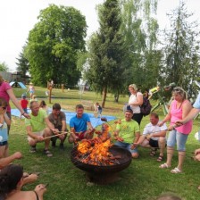 Rozloučení se školním rokem a pasování předškoláků na zahradě