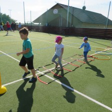 Sportovní dopoledne v Bohuslavicích.