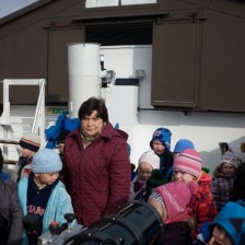 Vesmír v MŠ, návštěva Lidové hvězdárny v Prostějově