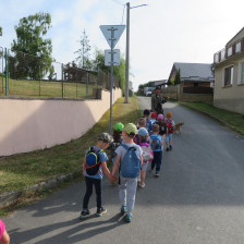 Výlet s myslivcem.