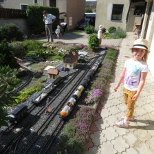Zahradní železnice ve Střížově